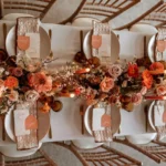 Décoration de mariage écoresponsable avec matières naturelles et fleurs séchées